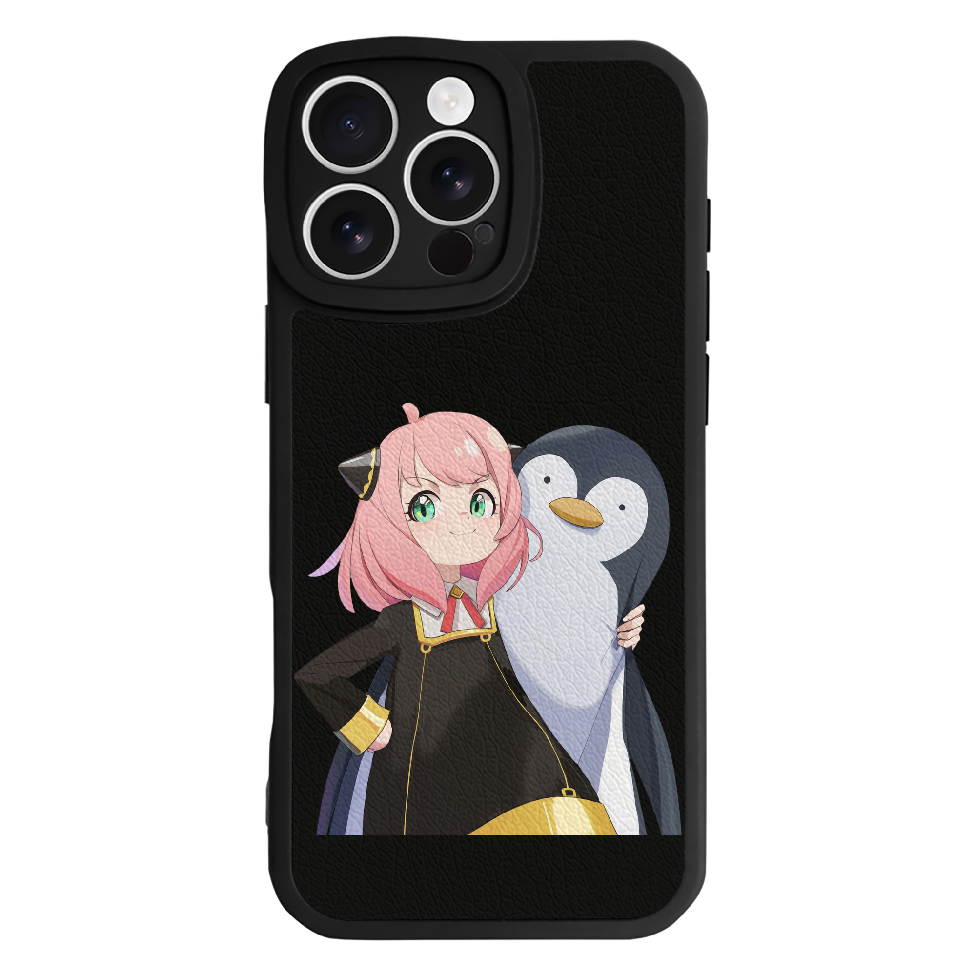 （画像用） SPY×FAMILY间谍家家酒 【iPhone 16シリーズ対応】シリコンスマホケース（レザー調） 材質：シリコン